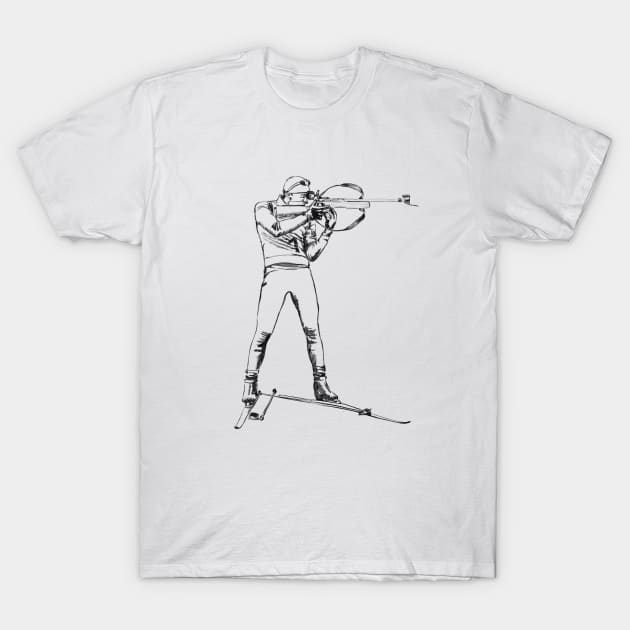 Biathlon T-Shirt by sibosssr